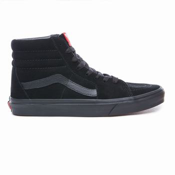 Vans Sk8-Hi - Miesten Korkeavartiset tennarit - Mustat